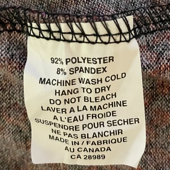 GILMOUR Long Sleeve Relaxed Fit Mini Dress Made in Canada - Picture 6 of 7